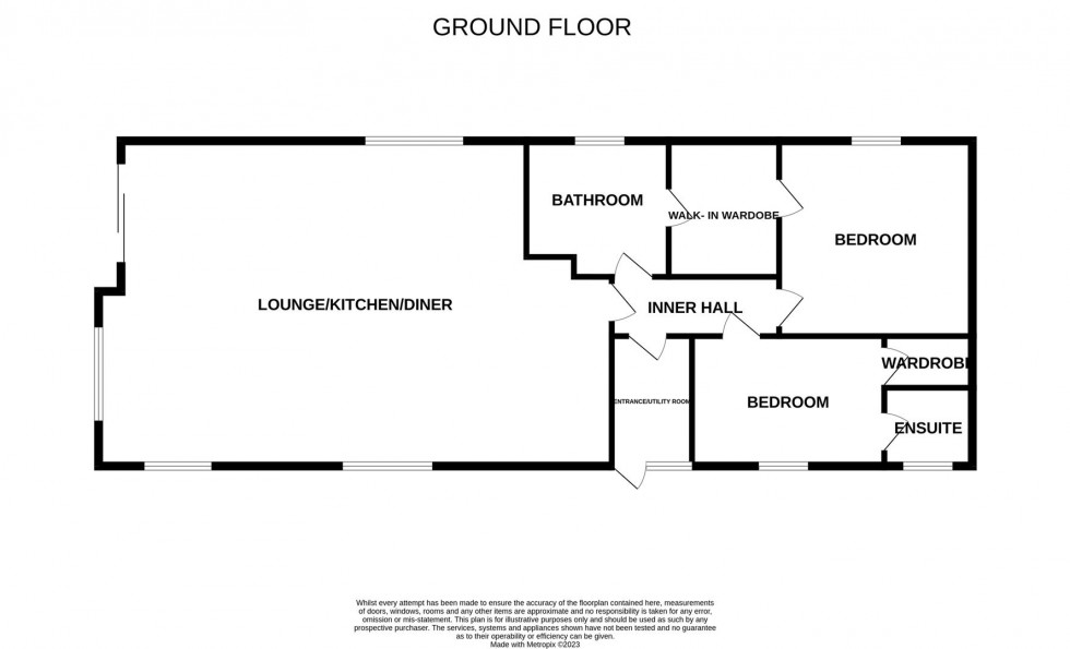 Floorplan for Little London, Longhope