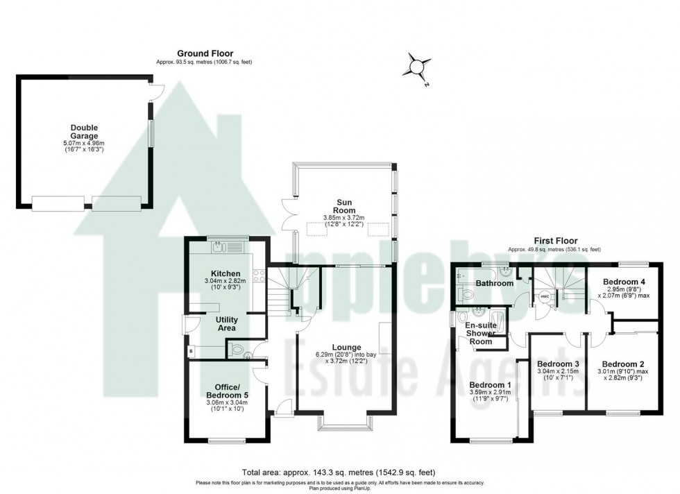 Floorplan for Kingsmead, Abbeymead, Gloucester