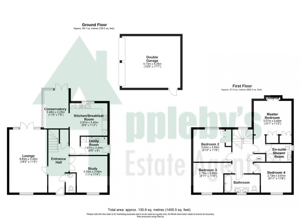 Floorplan for Kaskelot Way, Hempsted