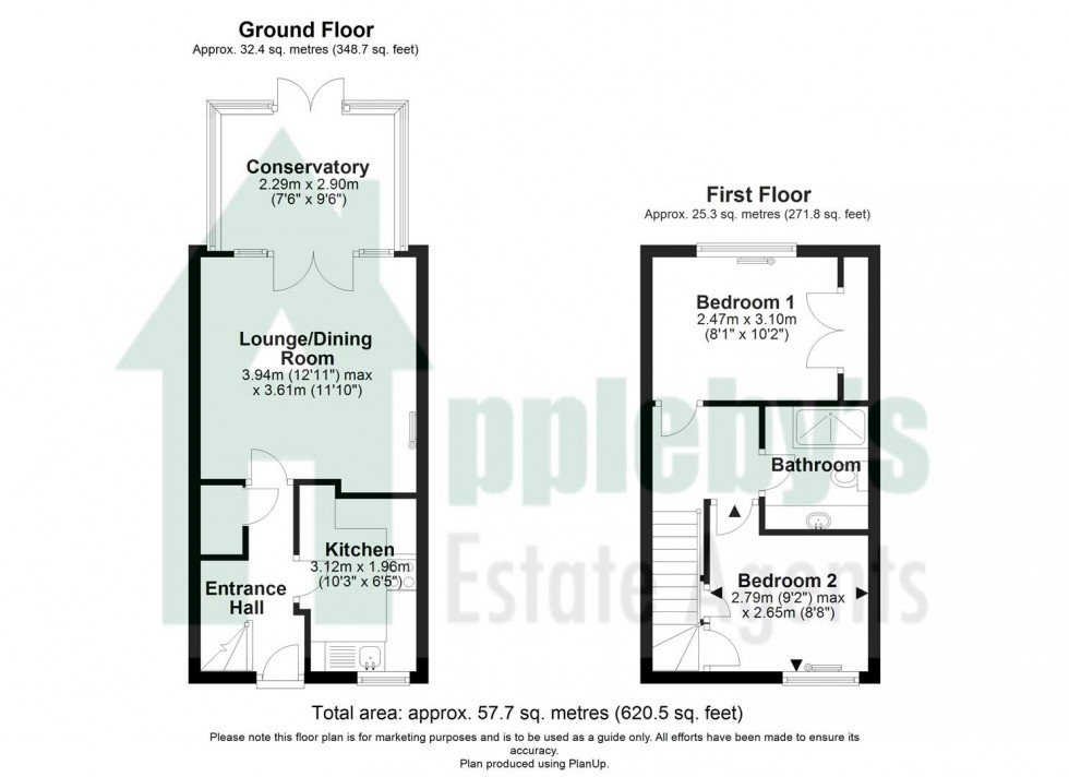 Floorplan for Bittern Avenue, Abbeydale, Gloucester