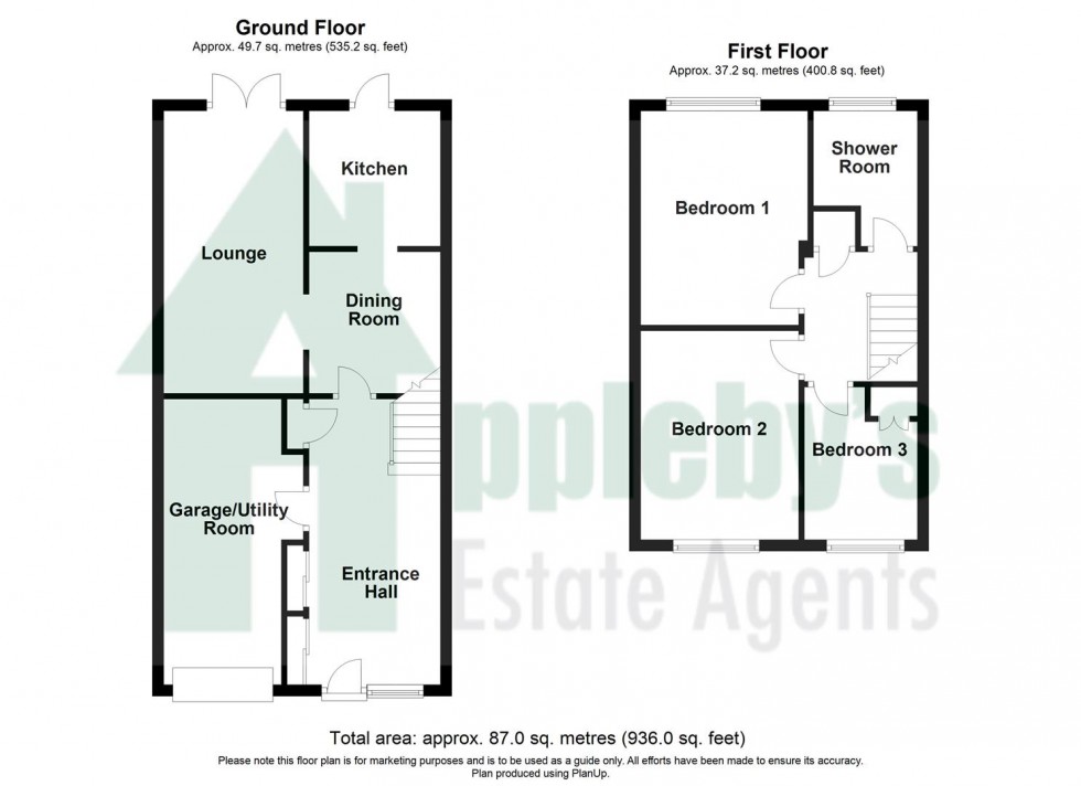 Floorplan for West View, Newent