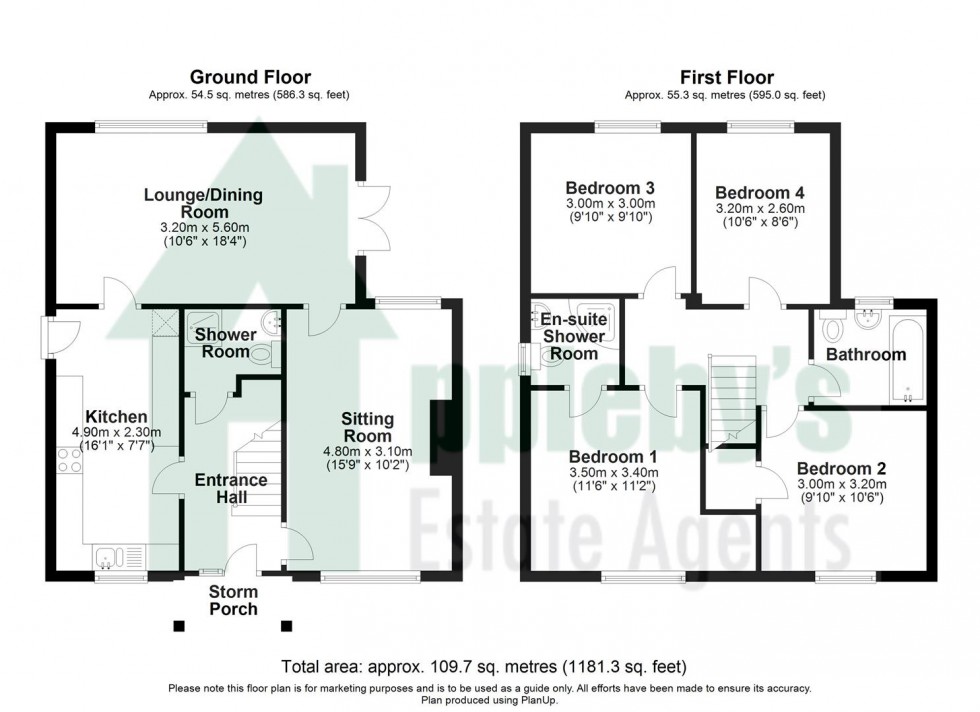 Floorplan for School Lane, Whitminster, Gloucester