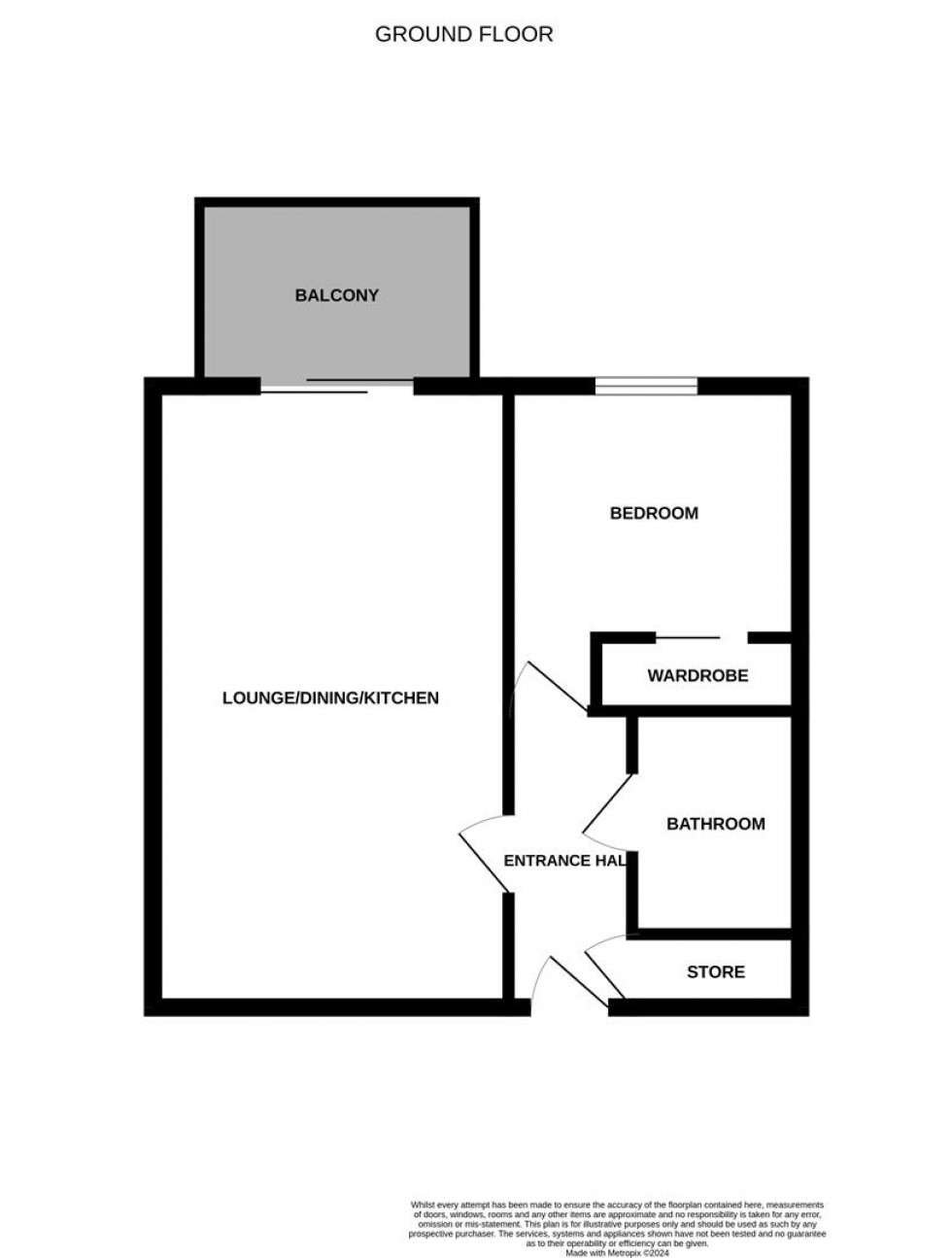 Floorplan for St. Ann Way, Bakers Quay, Gloucester