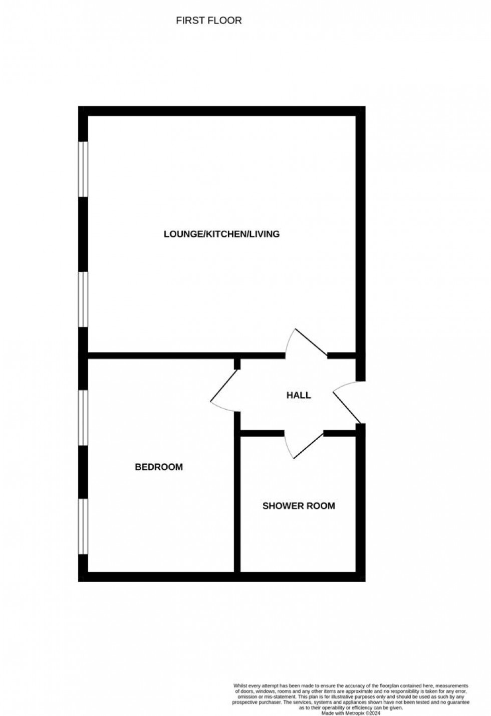 Floorplan for Barnwood, Gloucester