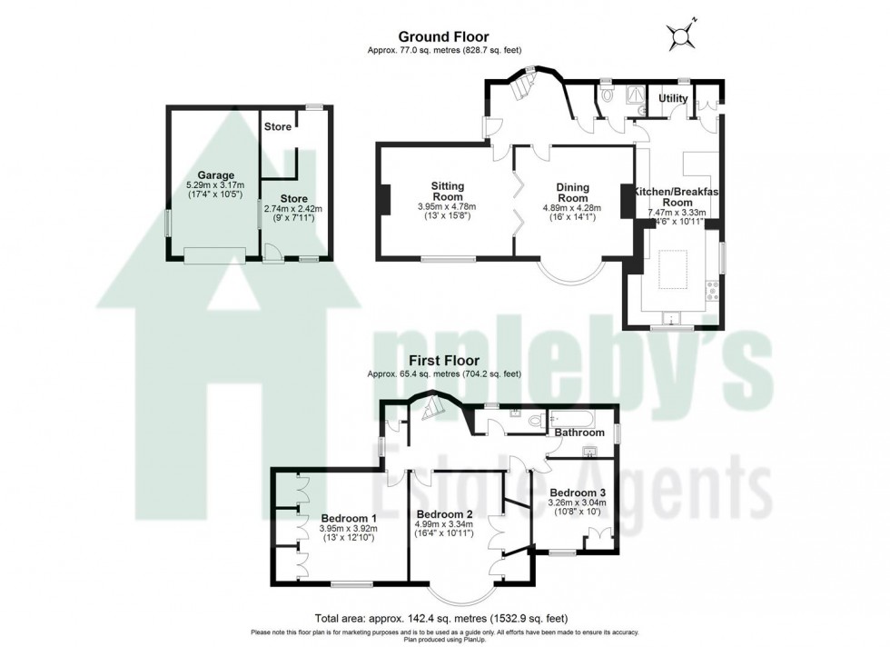 Floorplan for The Orchard, Ross-On-Wye