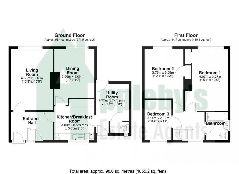 Floorplan for Hawthorn Road, Cheltenham